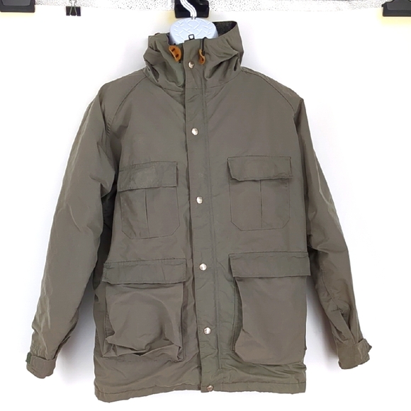 L.L. Bean Vintage Baxter State Wool Lined Hooded Mushroom Parka Men's Medium - Picture 1 of 9